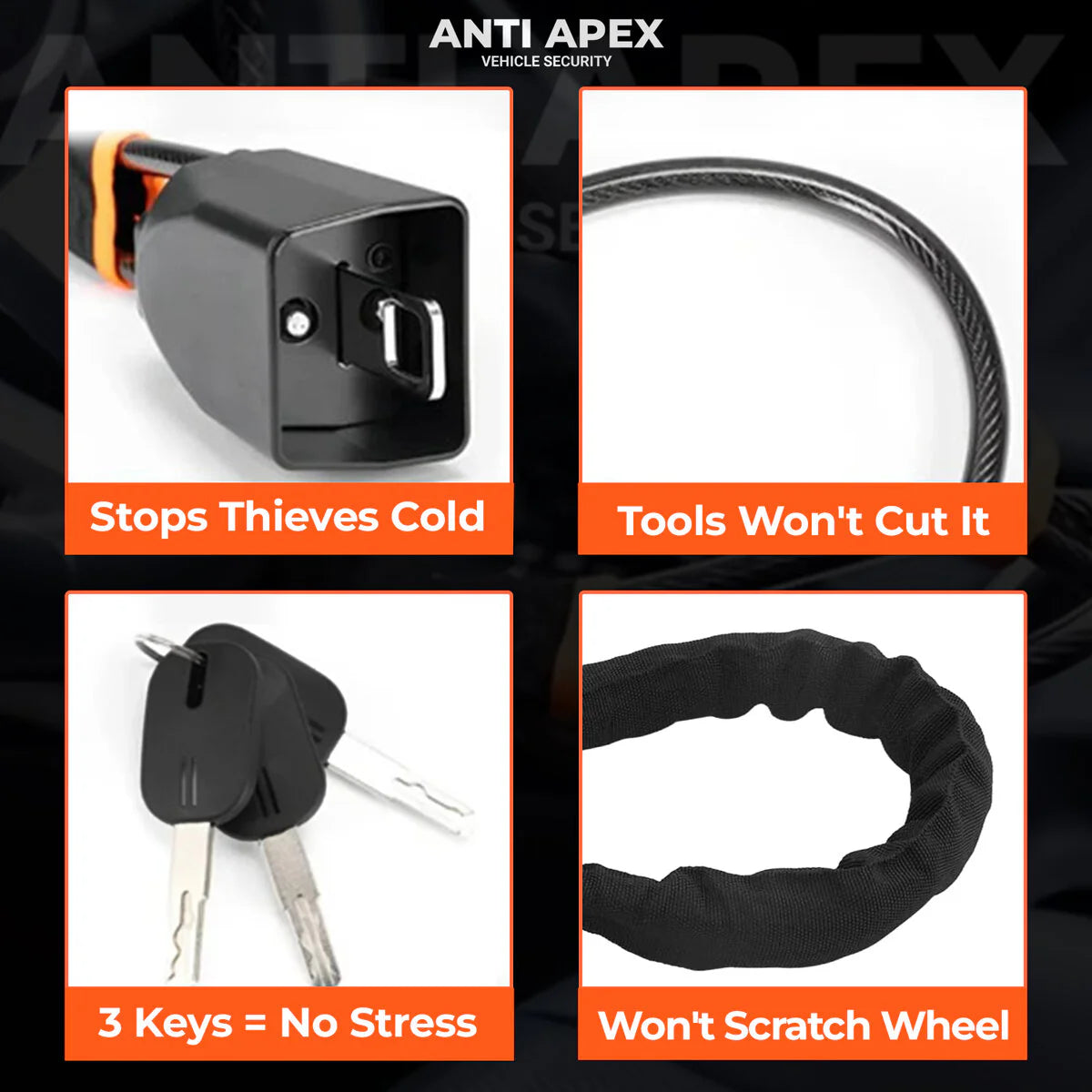 TitanLock™ Steering Wheel Lock | Best Car Security UK | Antiapex