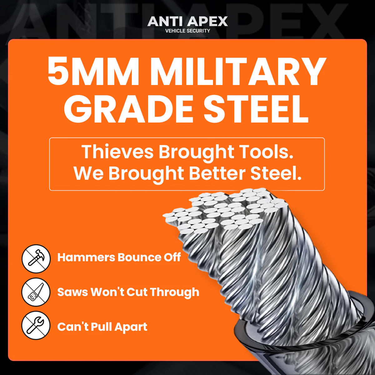 TitanLock™ Steering Wheel Lock | Best Car Security UK | Antiapex