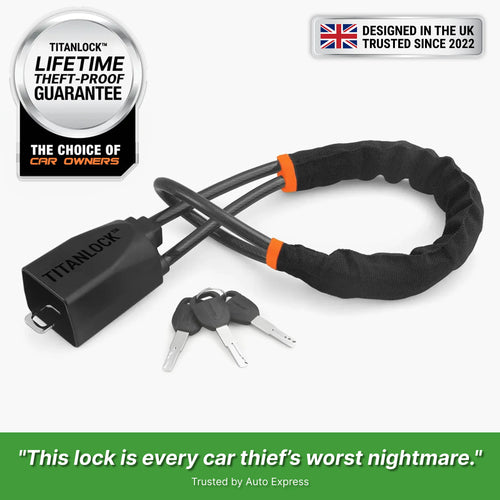 TitanLock™ Steering Wheel Lock | Best Car Security UK | Antiapex