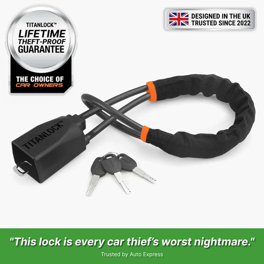 TitanLock™ Steering Wheel Lock | Best Car Security UK | Antiapex